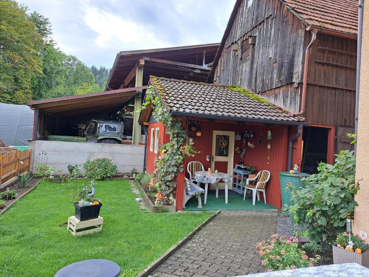 Ferienwohnung Sonja Mit Garten Und Freisitz Steinwiesen المظهر الخارجي الصورة