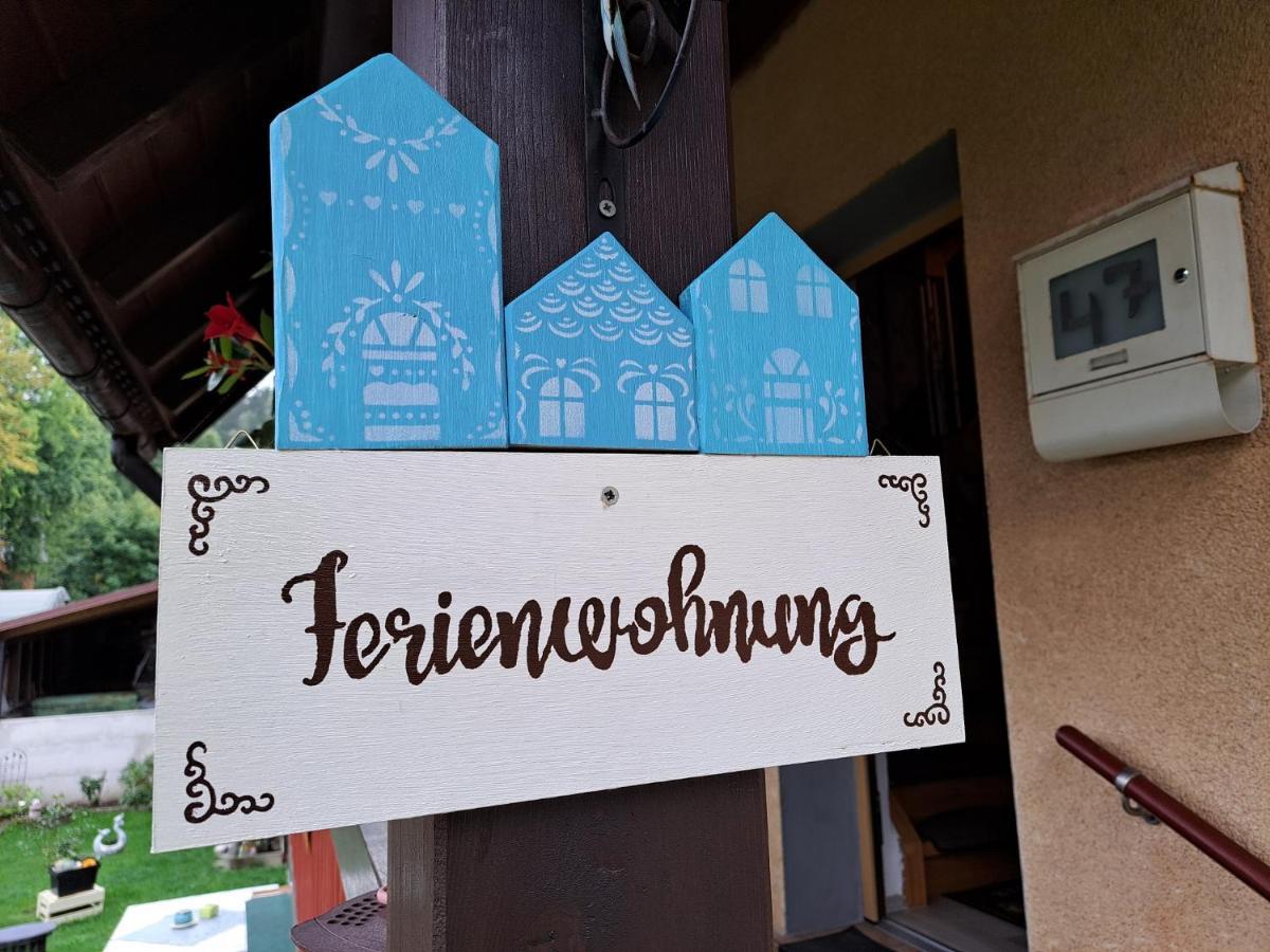 Ferienwohnung Sonja Mit Garten Und Freisitz Steinwiesen المظهر الخارجي الصورة